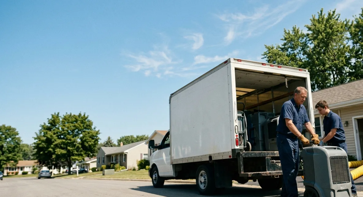Water Damage Cleanup in Tecumseh, MI near me